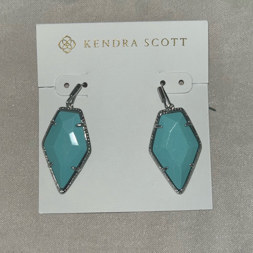 Kendra Scott Blue Drop Earrings